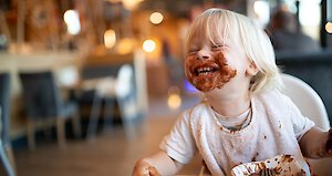 Spaß beim Essen im Hotel Landhaus zur Ohe
